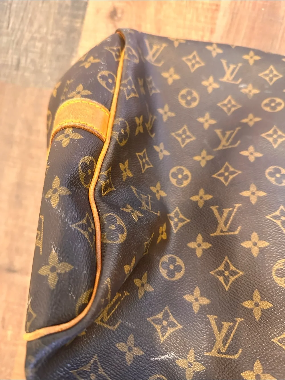 Louis Vuitton Monogram Canvas Travel Duffel Bag keepall 55 pre owned - Picture 13 of 15